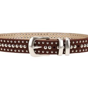 Studded Brown Belt